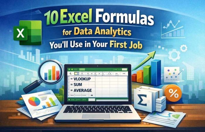 10 Excel Formulas for Data Analytics You’ll Use in Your First Job