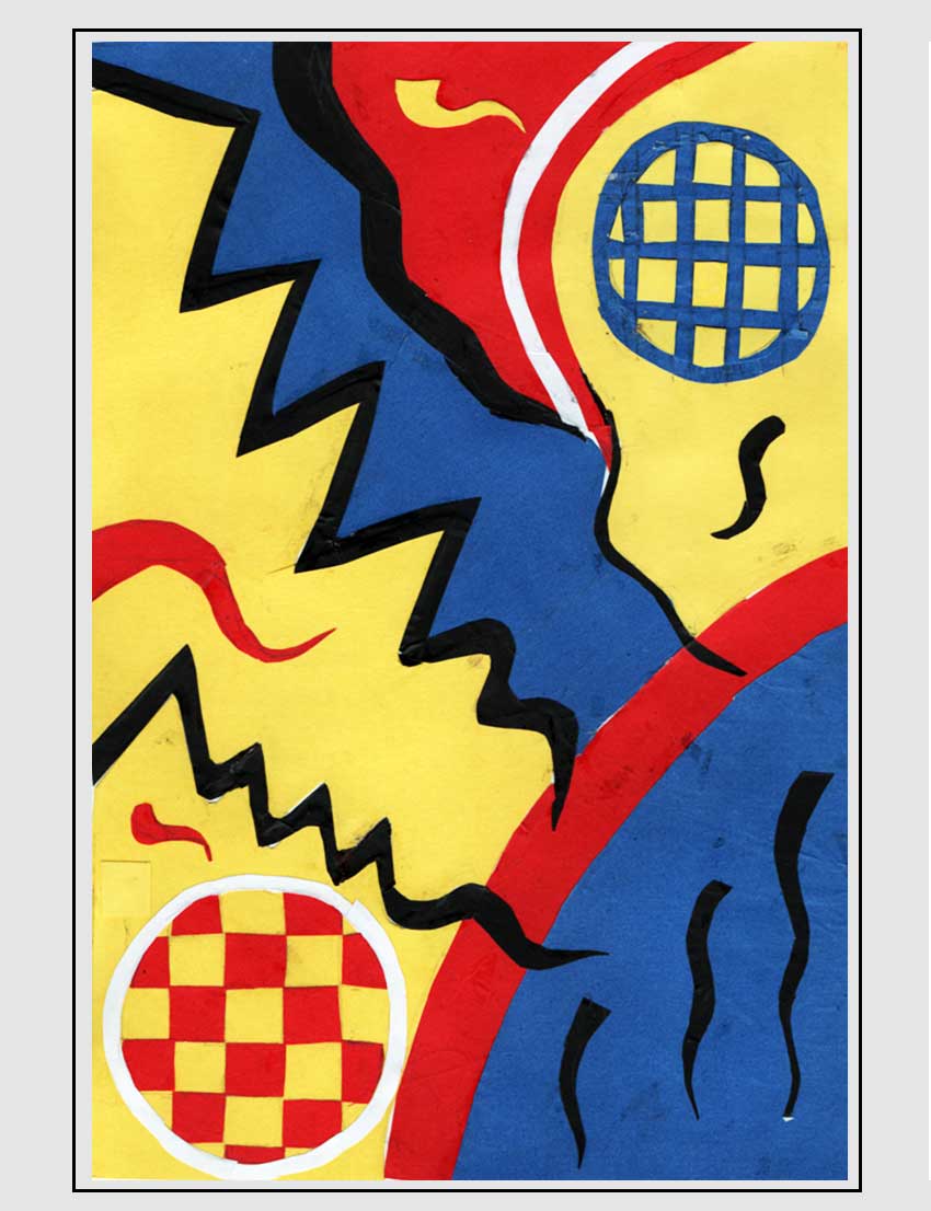 Abstract Art Shape Activity