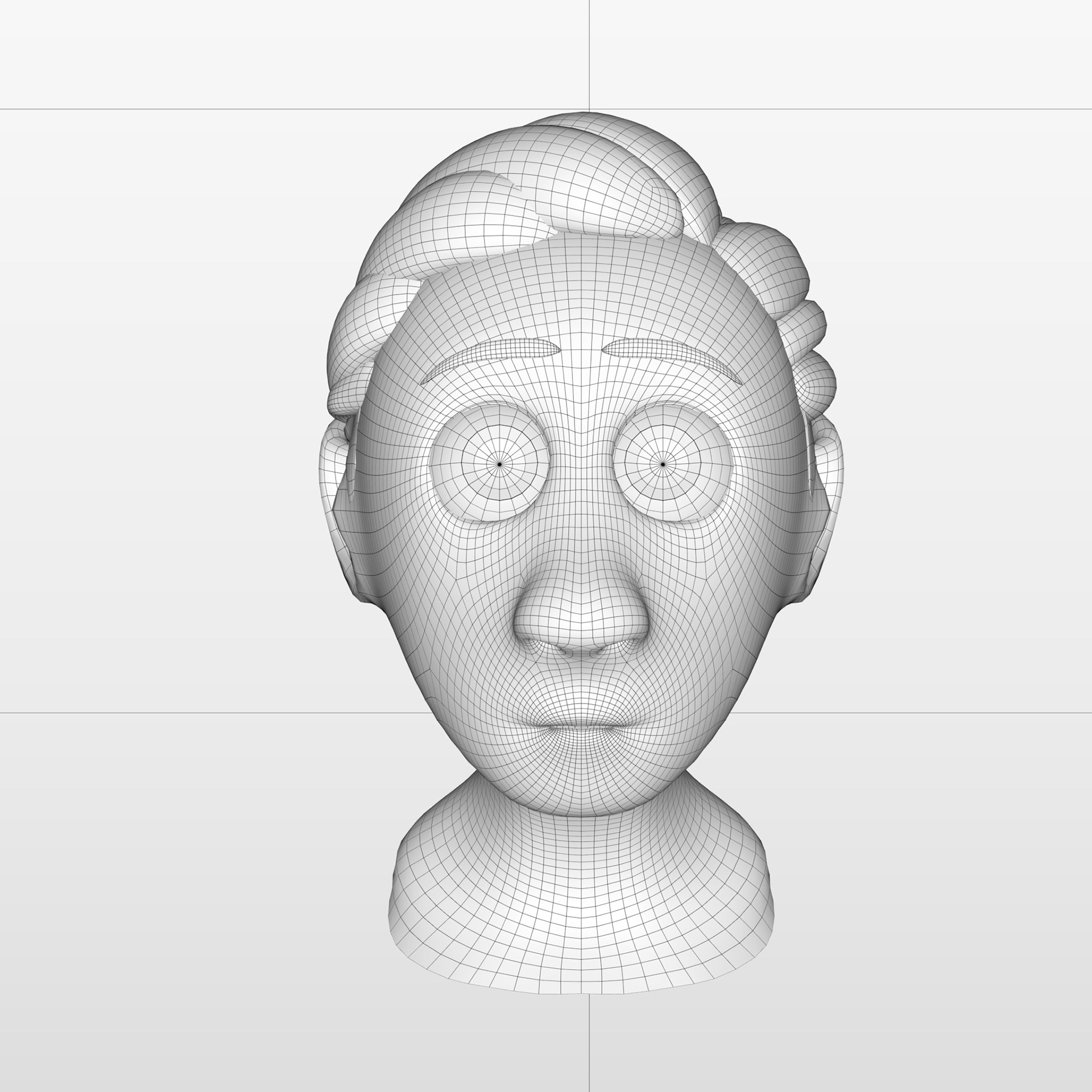 3D Man Character Model mapping