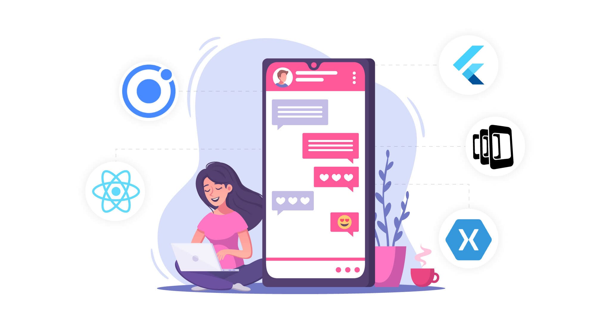Popular mobile application development frameworks