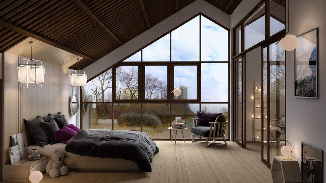 ADMEC Modern Room Interior Design Project