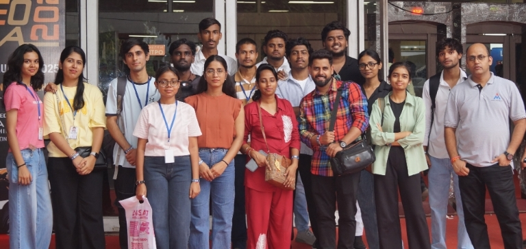ADMEC Students visited Pragati Maidan Exhibition 2025