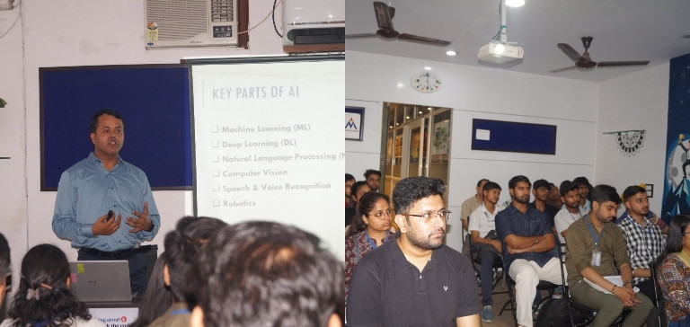 Ai workshop with Ravi sir at Admec multimedia