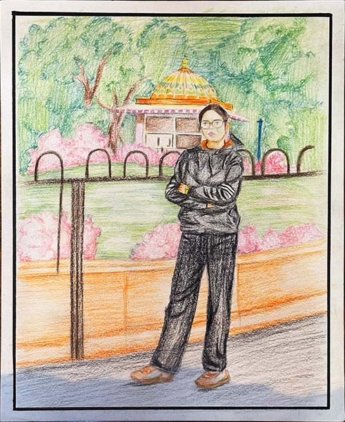 Anjali day 2 Outdoor Work