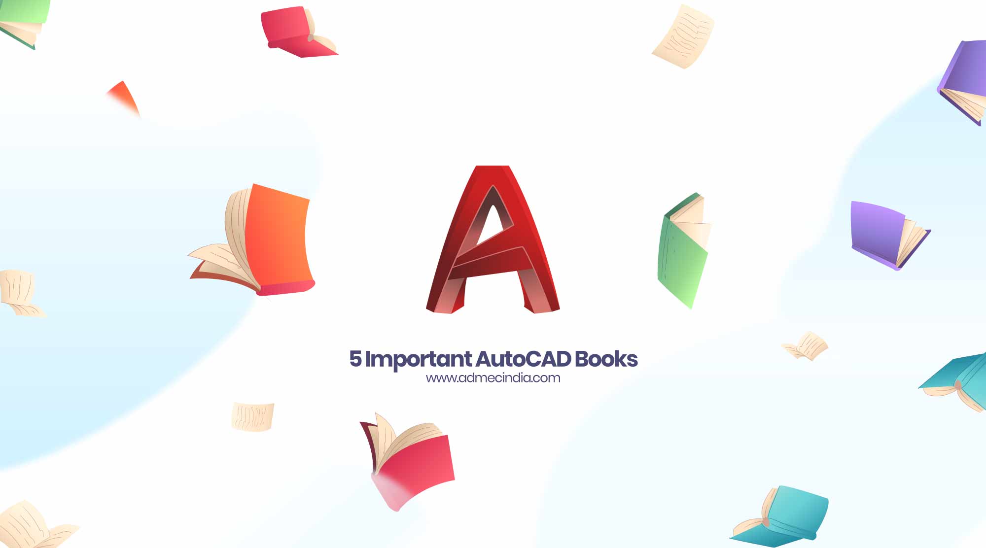 Top 5 Books of AutoCAD | AutoCAD Training Institute in Delhi