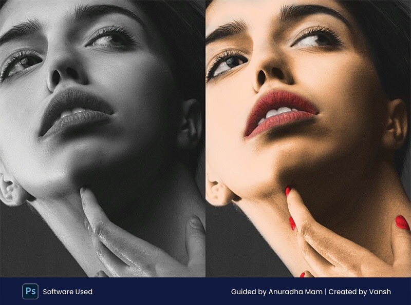 Black and White to Color in Photoshop