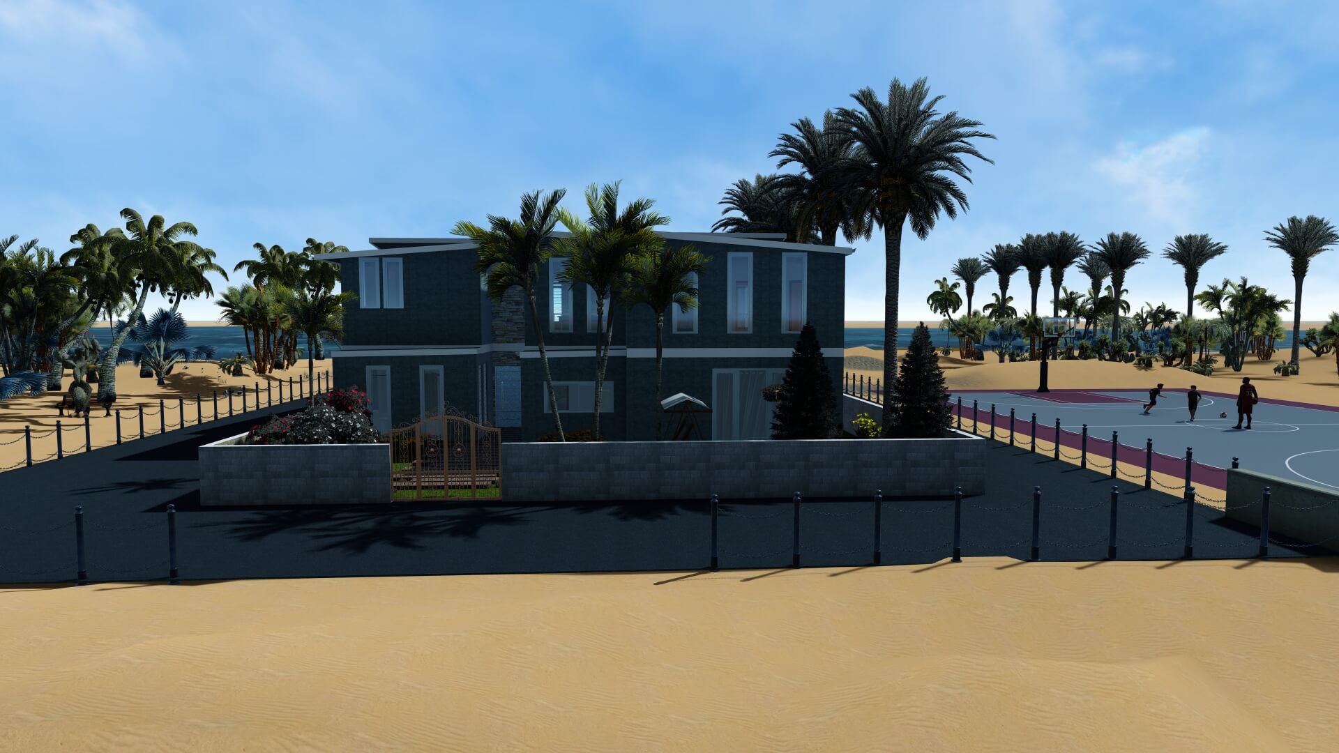 Building View from Outside