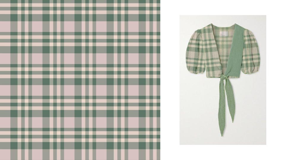 Check Print Design - CAD Textile Design Portfolio