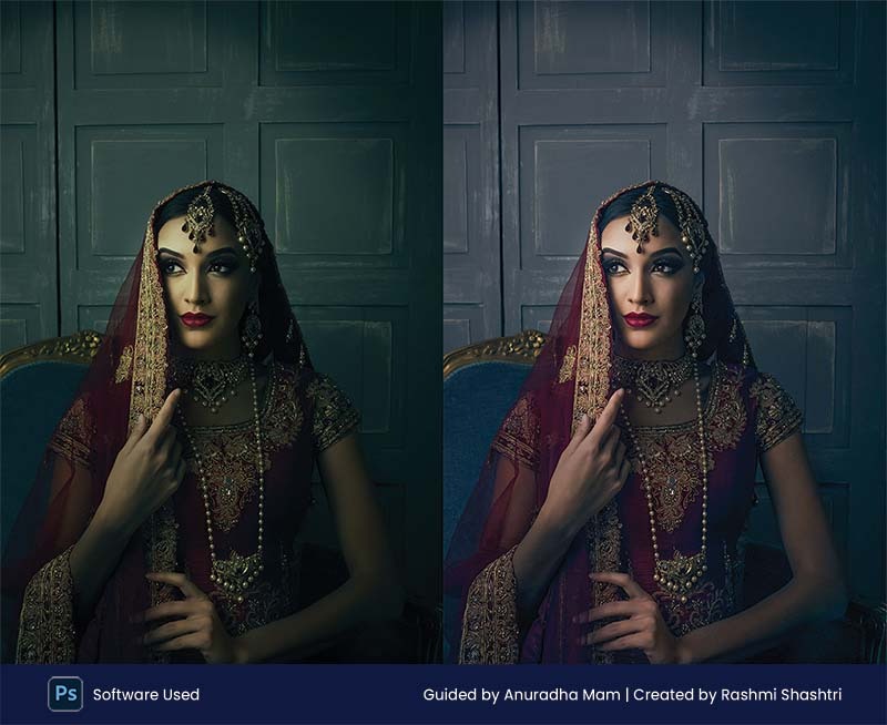 Color correction in Photoshop