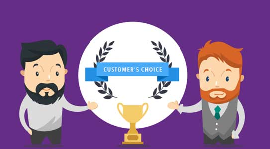 Priority should be given to customers choice and use it in content