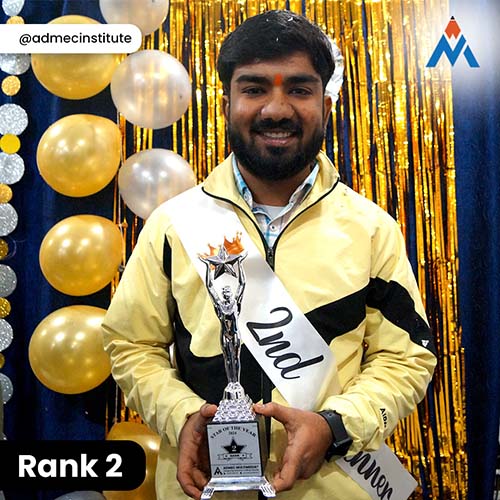 dev silver 2nd rank star of the year 2024 admec multimedia institute