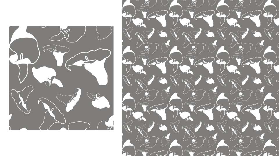 Digital Motifs Pattern in CAD Textile Design