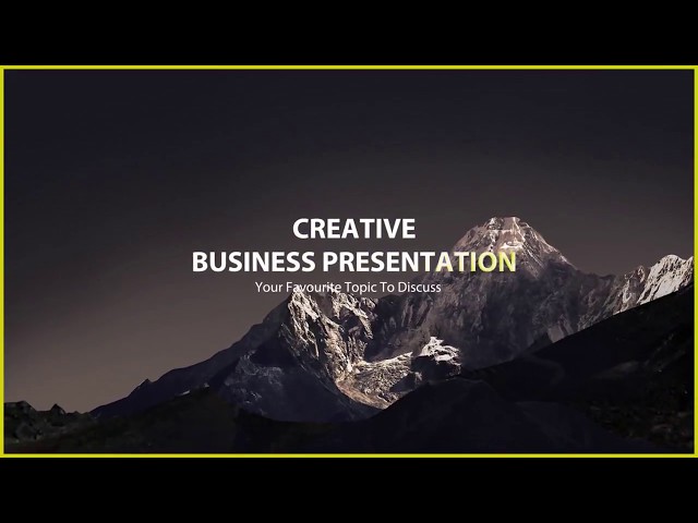 Elegant Business Presentation