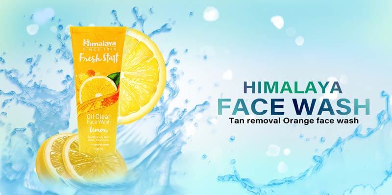 Himalaya Face Wash Banner Design