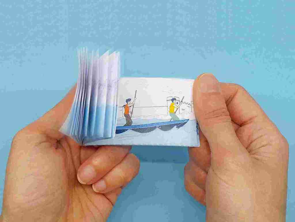 Flipbook Making activity in animation