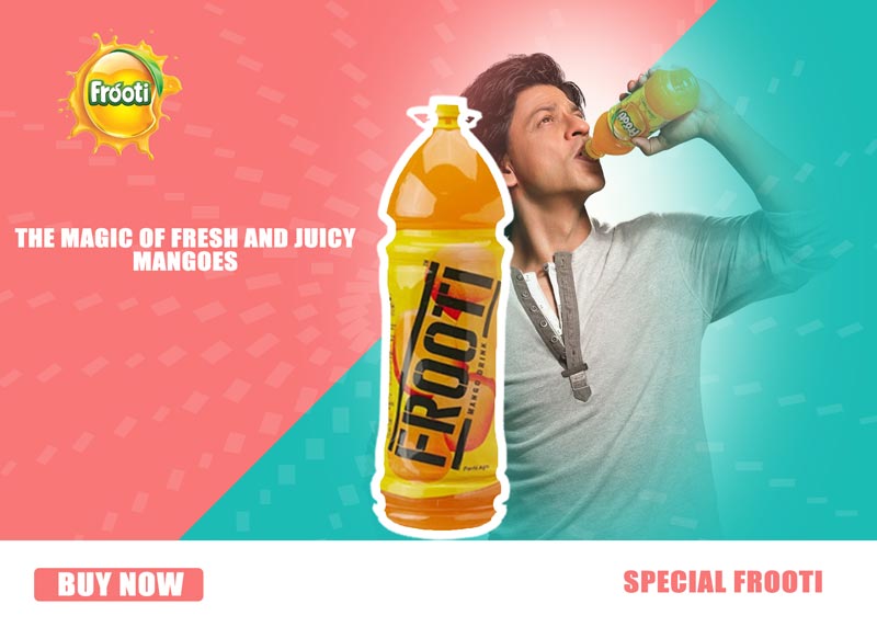 Frooti web ad