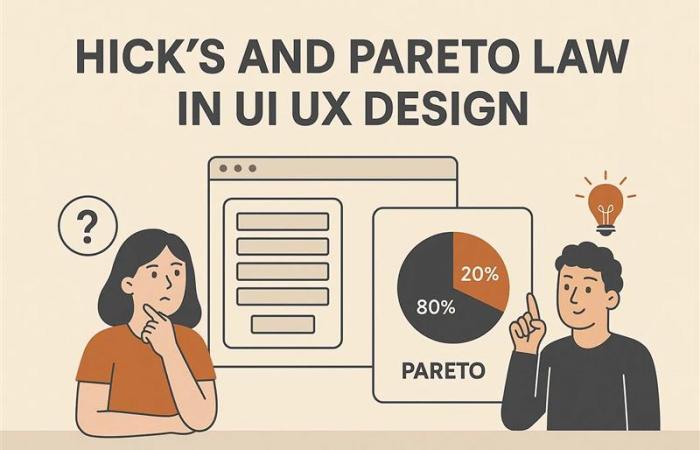 hicks pareto principles of ui ux design
