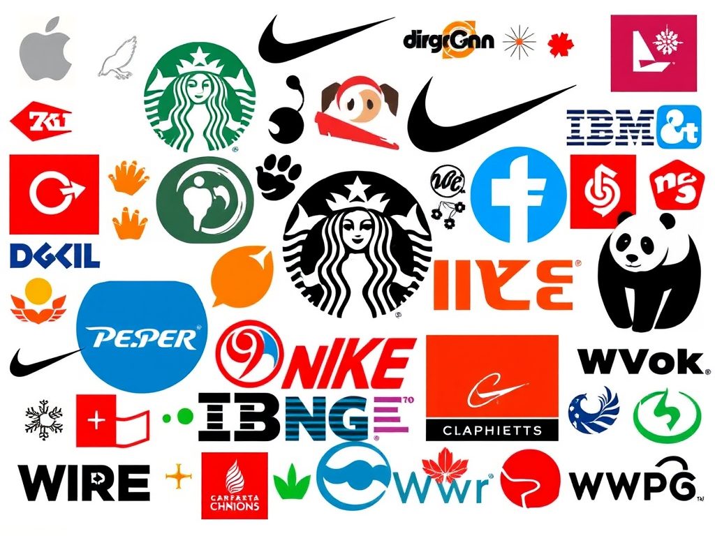 story behind the popular logos