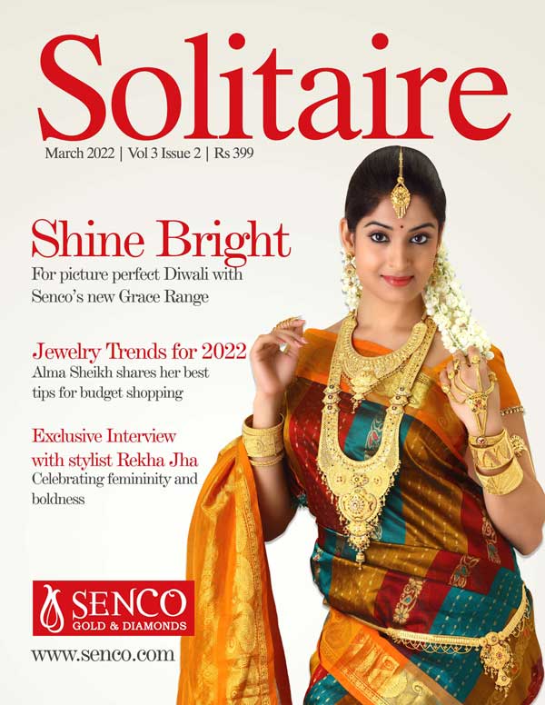 Jewellery banner magazine cover in photoshop