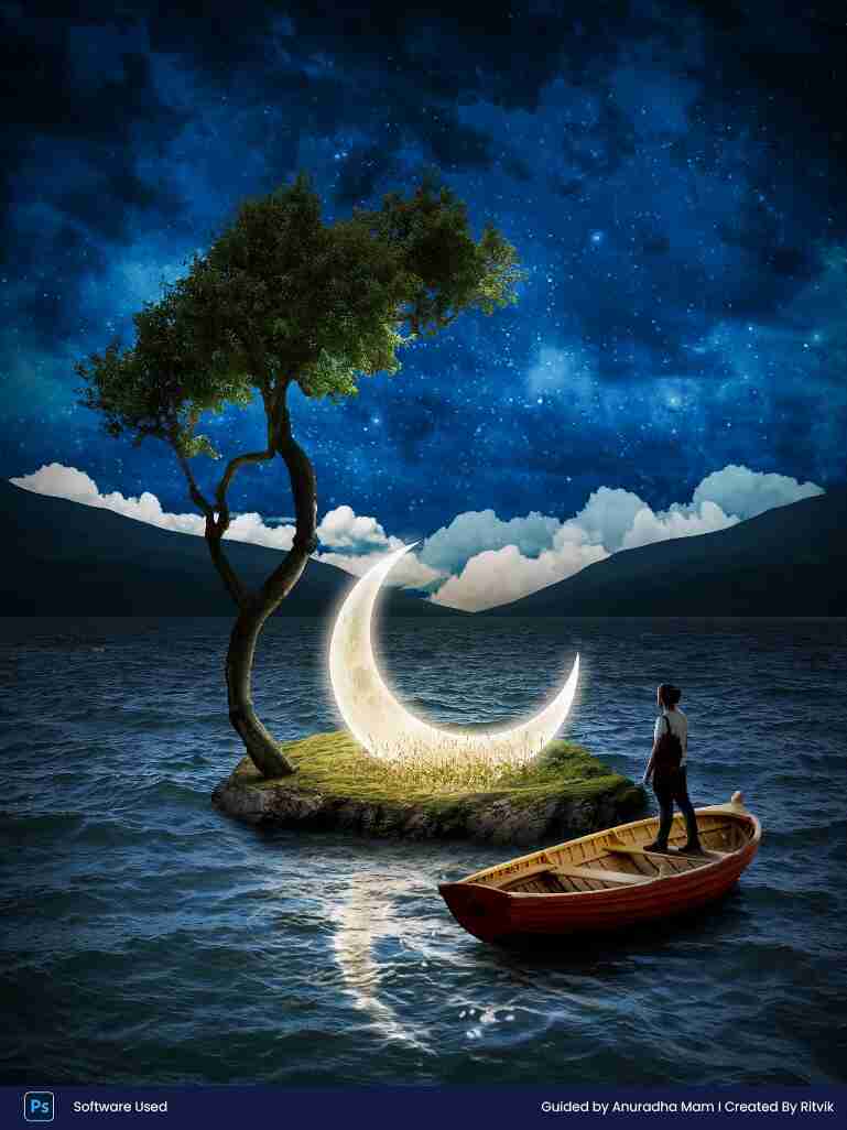 matte painting by student rithvik