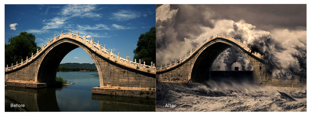 Photoshop Matte Painting Work