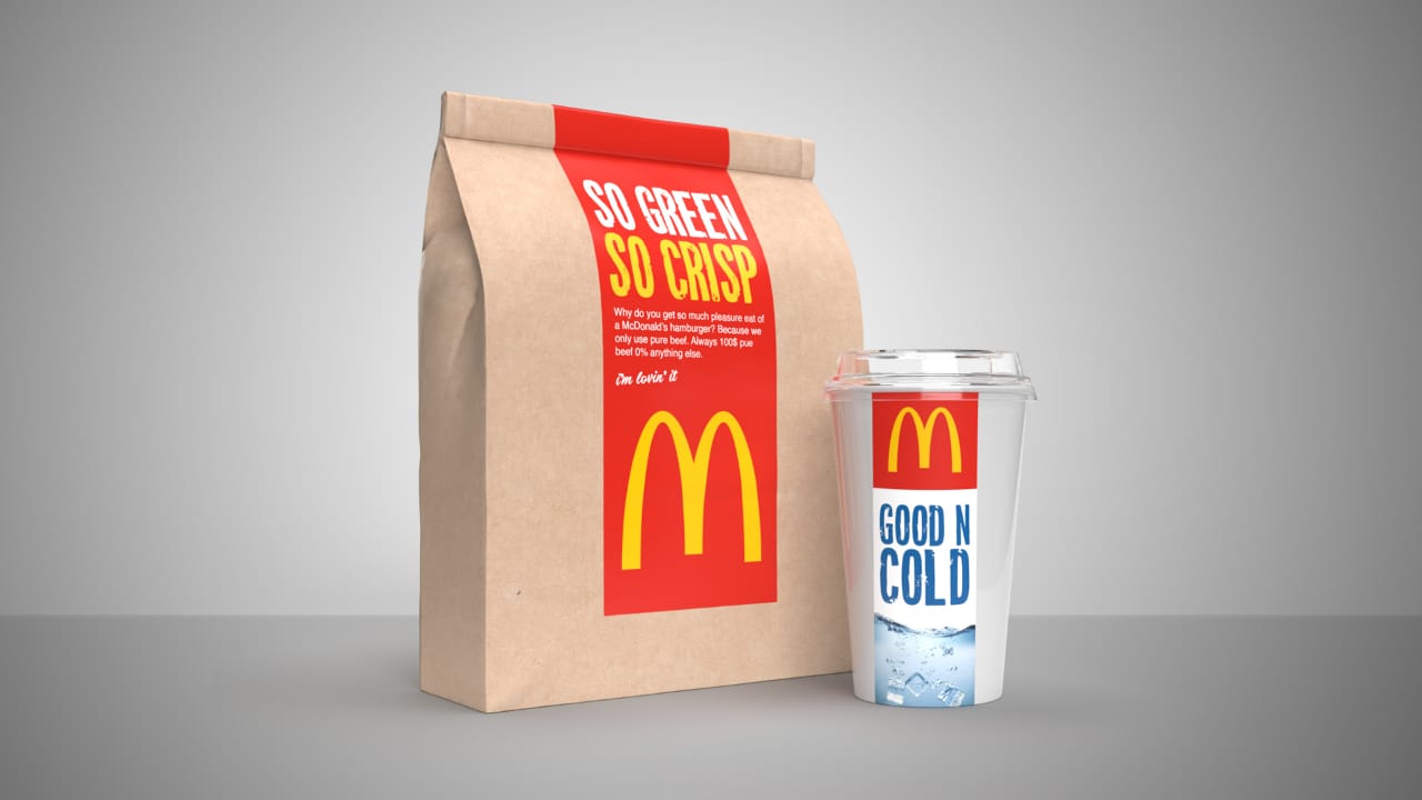 Mcdonald package design