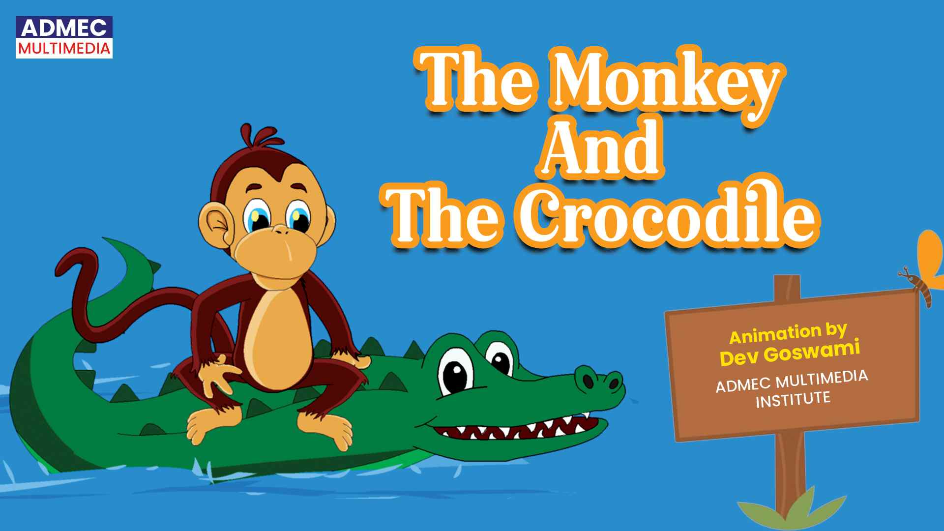 Monkey and Crocodile