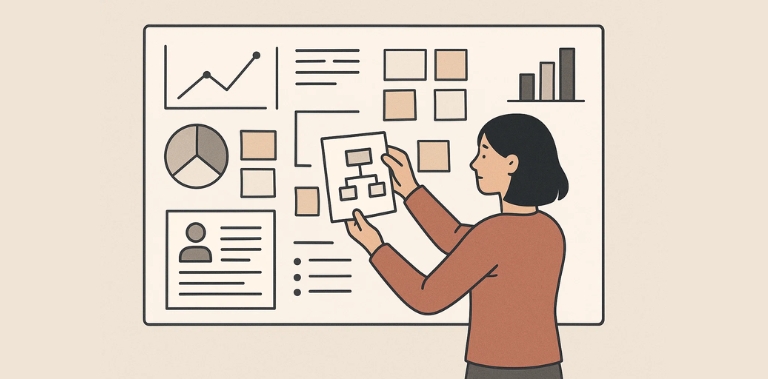 organize the findings