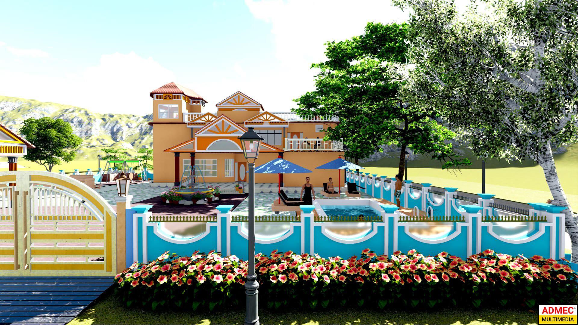 Outer View From Right