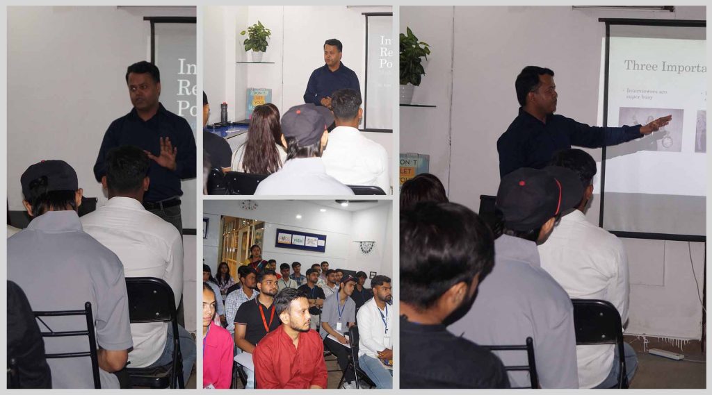 Portfolio Development special workshop at Admec Multimedia Institute