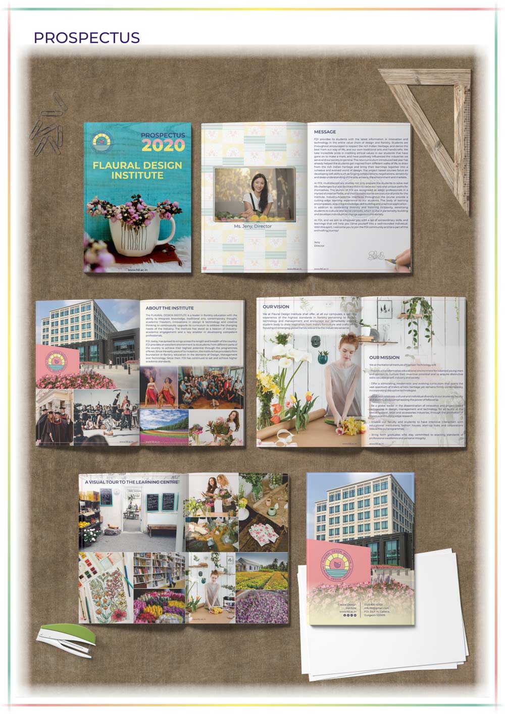 Prospectus Design Mockup