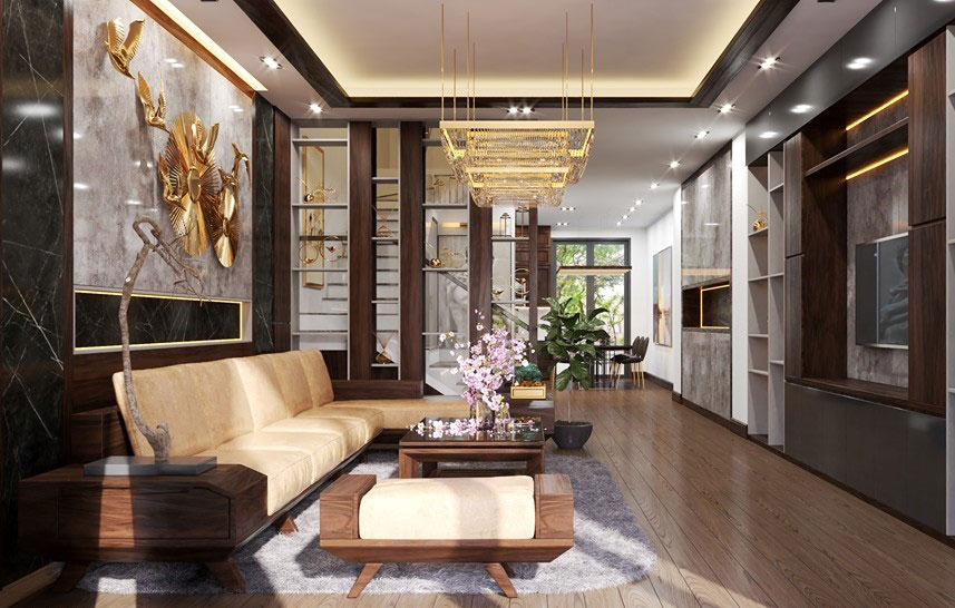 Residential Interior Design Drawing Room