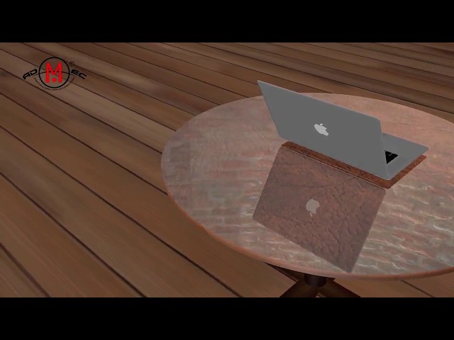 Laptop Animation in Cinema 4D