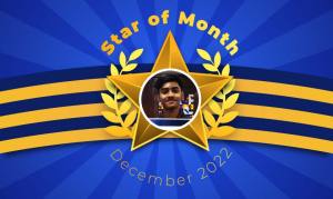 Dhruv Kishor - Star of the December Month 2022