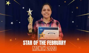 Rashmi Pal - Star of the February Month 2023