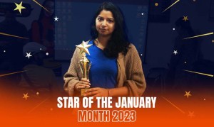 Gitanjali - Star of the January Month 2023