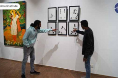 Design Students at Lalit Kala Akademi Delhi