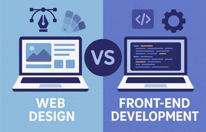 Web Design vs Front End Development