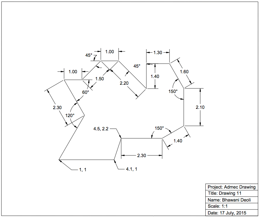 2D Drafting Project Civil