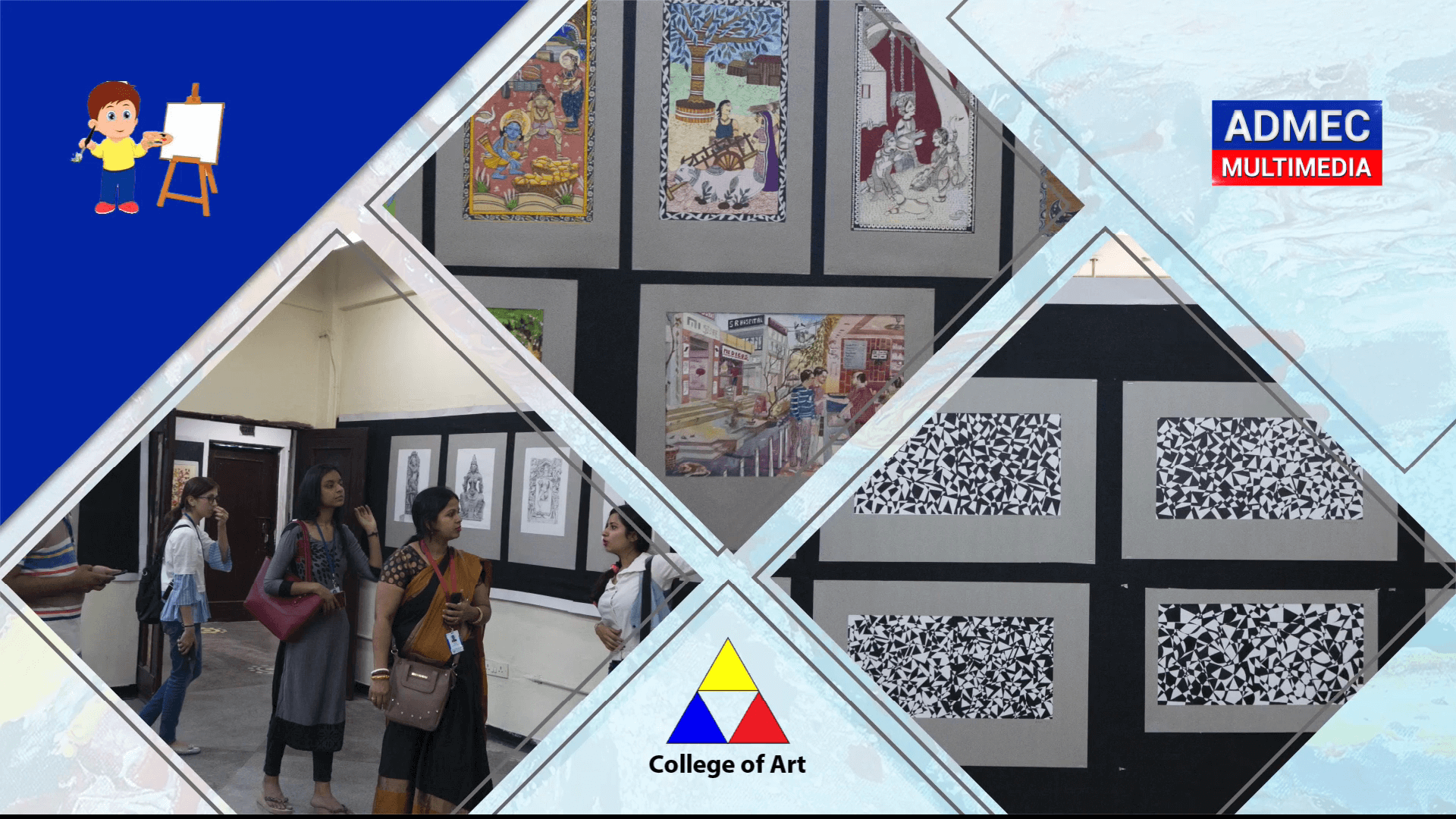 Industrial Trip to Delhi College Of Art Exhibition 2019