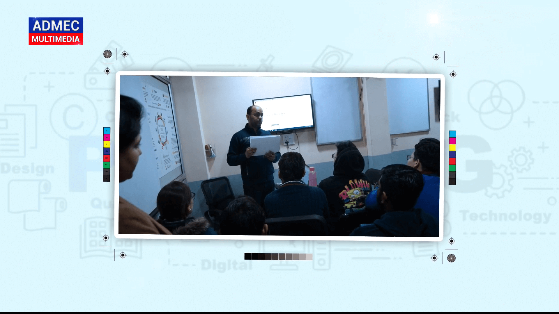 ADMEC's Students Exploring Latest Printing Technologies